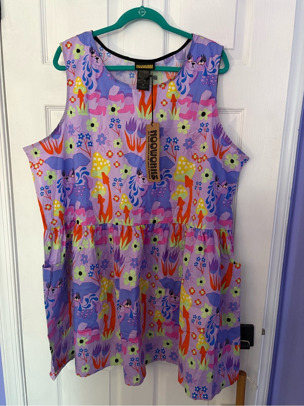 NWT Nooworks Big Pocket Cry Baby Dress Size 4X
